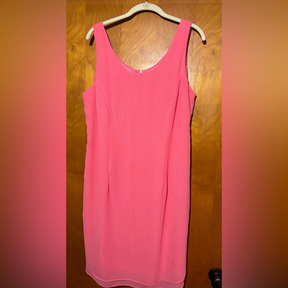Ursula of Switzerland Coral Dress, size 16
